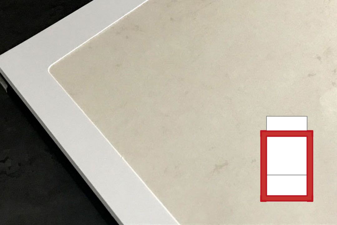 Detailansicht einer Speisekarte mit Contour-Funktion