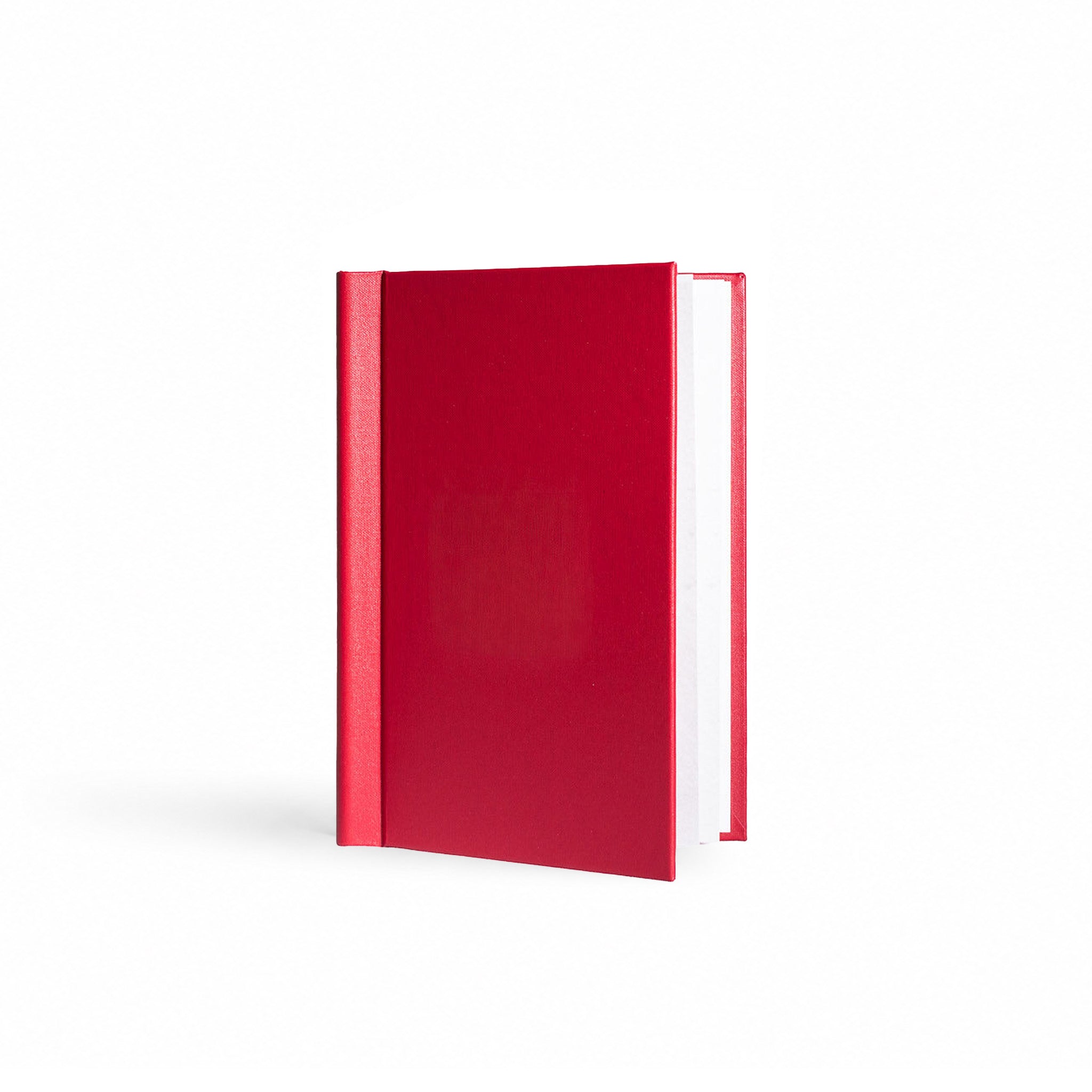 Speisekarte aus Buchleinen in der Farbe rot im Format A5
