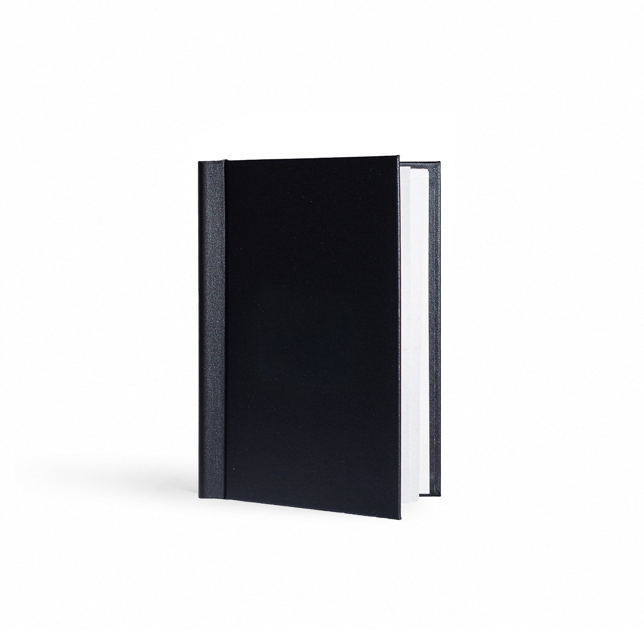 Speisekarte aus Buchleinen in der Farbe schwarz im Format A5