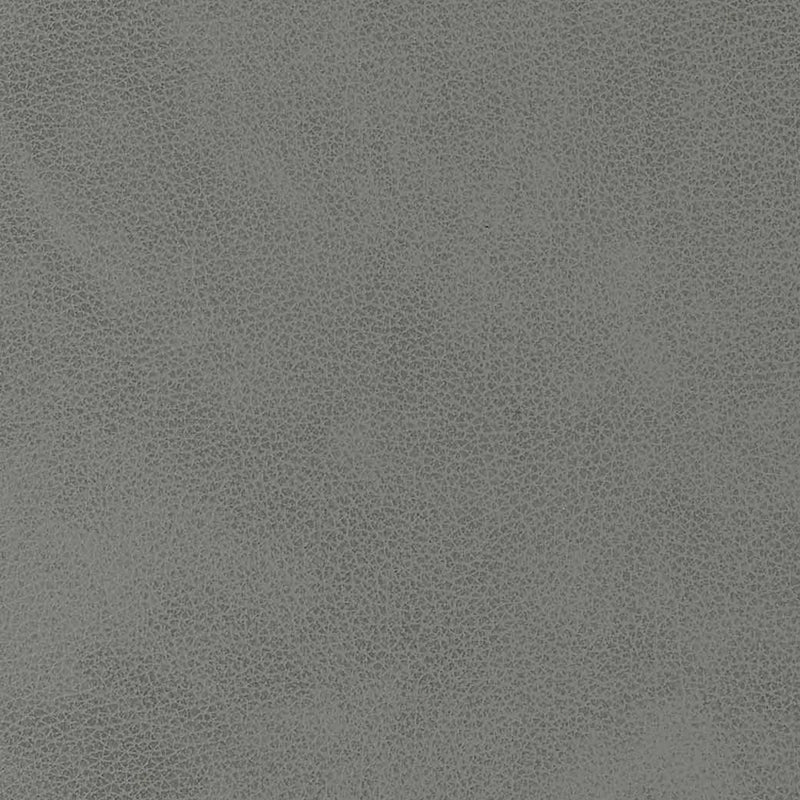 Detailansicht des Materials aus recyceltem Leder in der Farbe Elefant