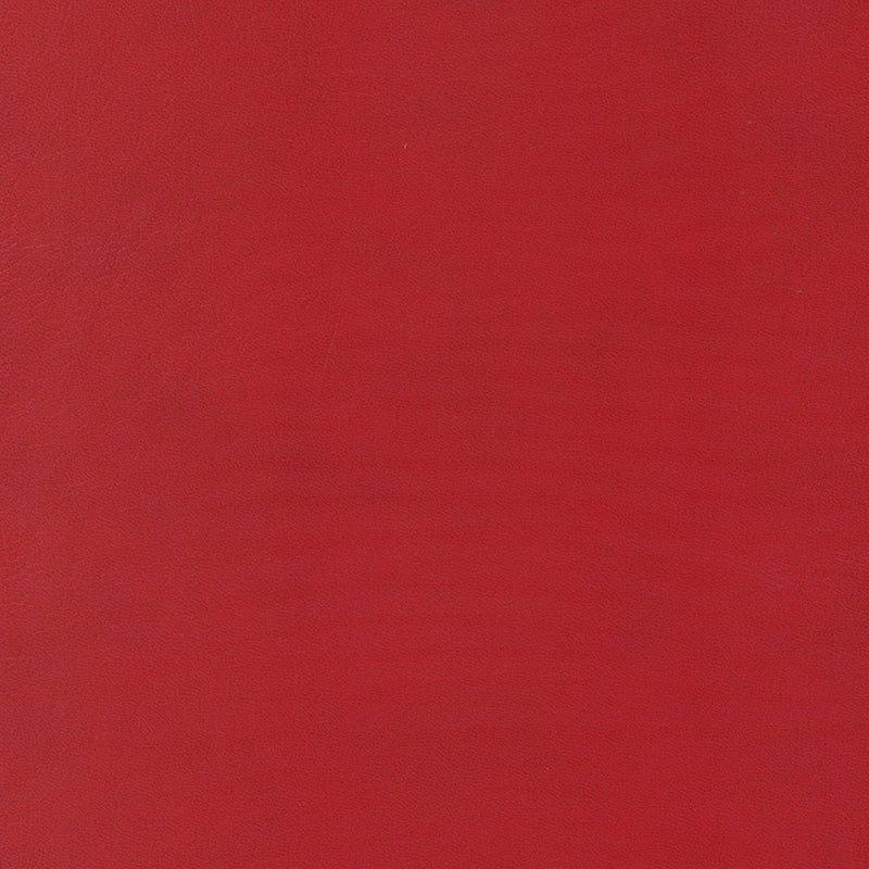 Detailansicht des Materials aus recyceltem Leder in der Farbe Rubin